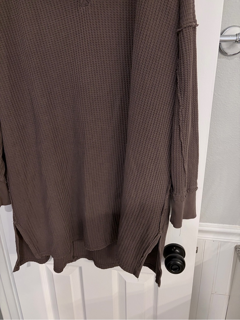 Free People We The Free Travis Tunic Thermal Olive XL - Picture 6 of 7